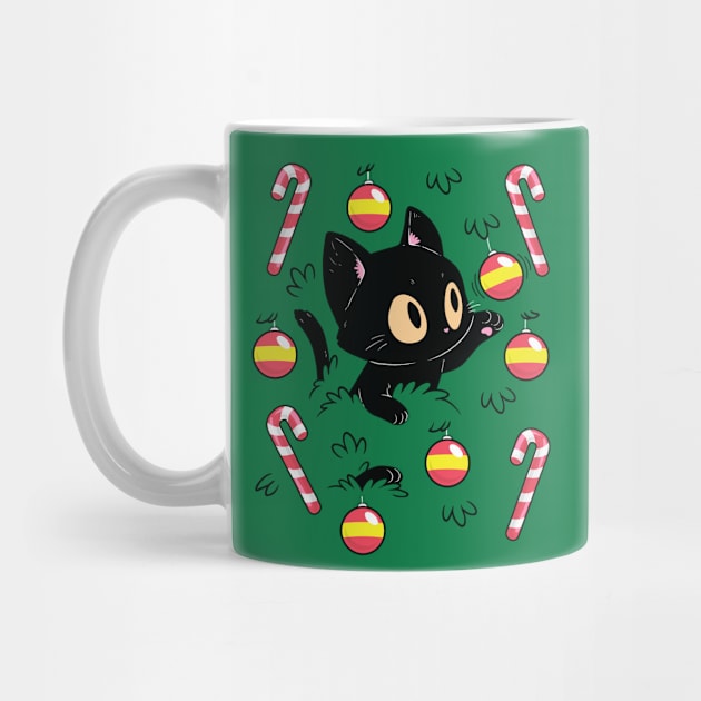 Cat Christmas Tree by GoshWow®